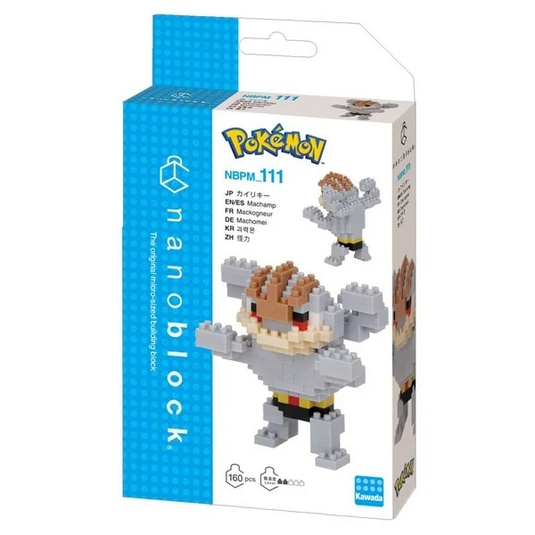 Kawada nanoblock Pokemon NBPM_111 Machamp 4972825234709 (นาโนบล็อค) image 1