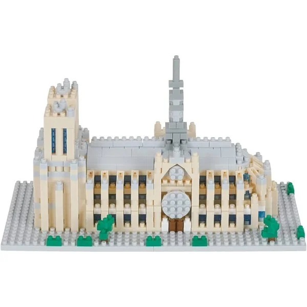Kawada nanoblock NBH_205 Notre Dame Cathedral 4972825219416 (นาโนบล็อค) image 3