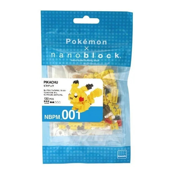 Kawada nanoblock Pokemon NBPM_001 Pikachu 4972825146194 (นาโนบล็อค) image 1 Kawada nanoblock Pokemon NBPM_001 Pikachu 4972825146194 (นาโนบล็อค) image 1