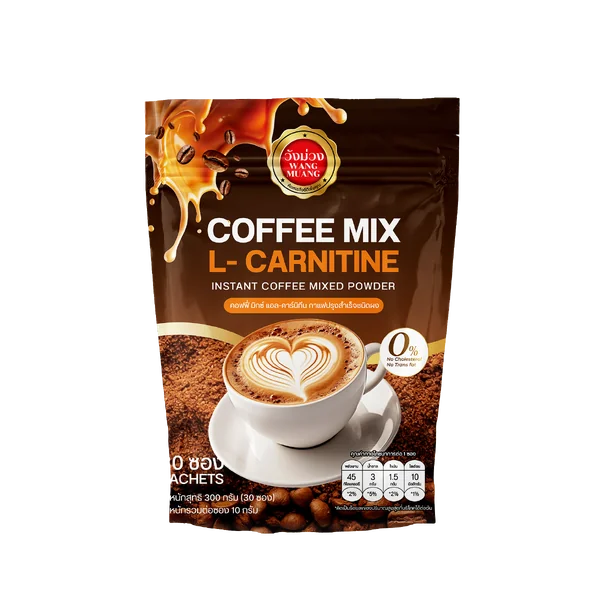 (ตรา วังม่วง) คอฟฟี่ มิกซ์ แอล-คาร์นิทีน กาแฟปรุงสำเร็จชนิดผง (ตรา วังม่วง) คอฟฟี่ มิกซ์ แอล-คาร์นิทีน กาแฟปรุงสำเร็จชนิดผง