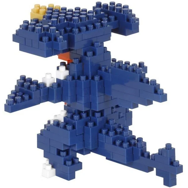 Kawada nanoblock Pokemon NBPM_075 Gaburias (Garchomp) 4972825220474 (นาโนบล็อค) image 3 Kawada nanoblock Pokemon NBPM_075 Gaburias (Garchomp) 4972825220474 (นาโนบล็อค) image 3