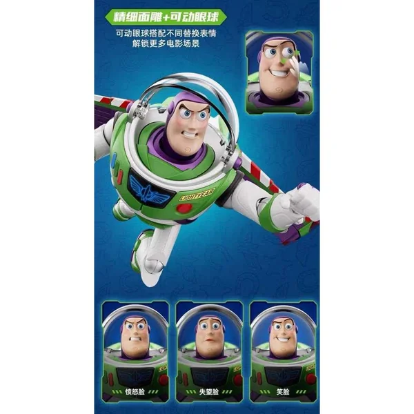(Pre Order 08/2569) Blokees Toy Story 75934 Champion Class 01 Hi-Tech Edition Buzz Lightyear 810181536584 (Plastic) image 4