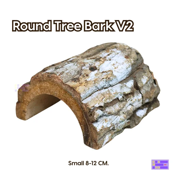 Round Tree Bark V.2 เปลือกไม้ธรรมชาติ สำหรับเกาะ ปีน ตกแต่ง ตู้สัตว์เลี้ยง (เลือกแบบแจ้งทักแชท) image 4 Round Tree Bark V.2 เปลือกไม้ธรรมชาติ สำหรับเกาะ ปีน ตกแต่ง ตู้สัตว์เลี้ยง (เลือกแบบแจ้งทักแชท) image 4