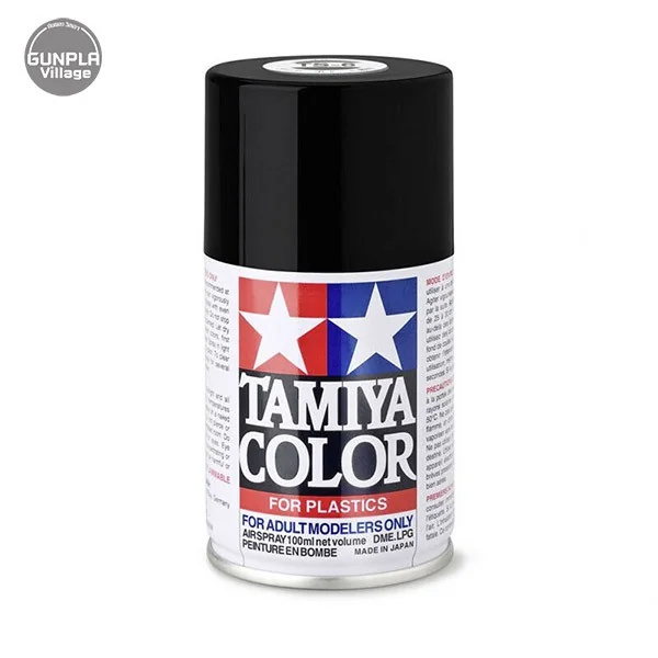 Tamiya 85006 TS-6 Matt Black 4950344993482 (สี) image 1