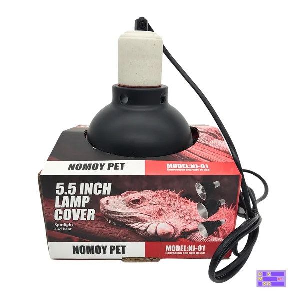 NOMOY PET Deep Lamp Cover 5.5" (On/Off Switch) โคมไฟสัตว์เลี้ยงทรงลึก 5.5 นิ้ว ขั้วเซรามิก E27 สะท้อนแสง UV สูง สำหรับเต่าบก กิ้งก่า สัตว์เลื้อยคลาน image 2 NOMOY PET Deep Lamp Cover 5.5" (On/Off Switch) โคมไฟสัตว์เลี้ยงทรงลึก 5.5 นิ้ว ขั้วเซรามิก E27 สะท้อนแสง UV สูง สำหรับเต่าบก กิ้งก่า สัตว์เลื้อยคลาน image 2