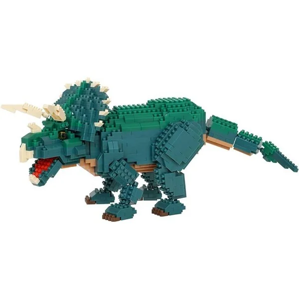 Kawada nanoblock NBM-033 Dinosaur Deluxe Edition Triceratops 4972825223857 (นาโนบล็อค) image 3 Kawada nanoblock NBM-033 Dinosaur Deluxe Edition Triceratops 4972825223857 (นาโนบล็อค) image 3
