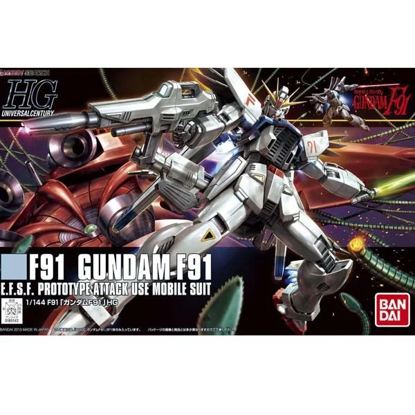 Bandai HG Gundam F91 4573102579553 (Plastic Model) image 1 Bandai HG Gundam F91 4573102579553 (Plastic Model) image 1