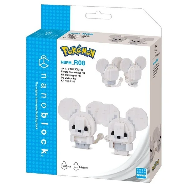 Kawada nanoblock Pokemon NBPM_R08 Tandemaus RS 4972825229040 (นาโนบล็อค) image 1 Kawada nanoblock Pokemon NBPM_R08 Tandemaus RS 4972825229040 (นาโนบล็อค) image 1