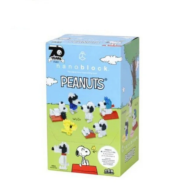Kawada nanoblock mininano NBMC_07S Peanuts (Box of 6) 4972825216484 (นาโนบล็อค) image 1 Kawada nanoblock mininano NBMC_07S Peanuts (Box of 6) 4972825216484 (นาโนบล็อค) image 1