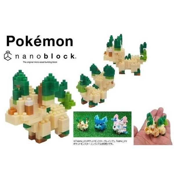 Kawada nanoblock NBPM_071 Leafia (Leafeon) 4972825220061 (นาโนบล็อค) image 3 Kawada nanoblock NBPM_071 Leafia (Leafeon) 4972825220061 (นาโนบล็อค) image 3