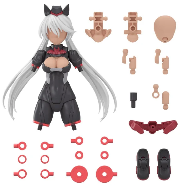 Bandai 30MS Option Parts Set 18 (Sergeant Costume) (Color C) 4573102685636 (Plastic Model) image 2