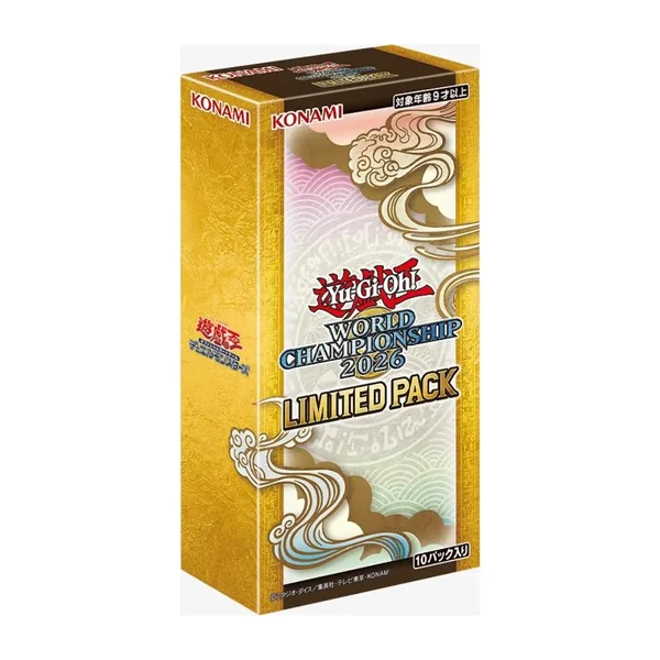 Konami Yu-Gi-Oh! OCG Limited Pack World Championship 2026 (26LP-JP) แบบกล่อง (10 ซอง) 4988602180756 (การ์ดยูกิ) image 1