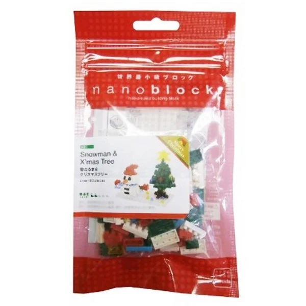 Kawada nanoblock NBC_064 Snowman 4972825143605 (นาโนบล็อค) image 1 Kawada nanoblock NBC_064 Snowman 4972825143605 (นาโนบล็อค) image 1