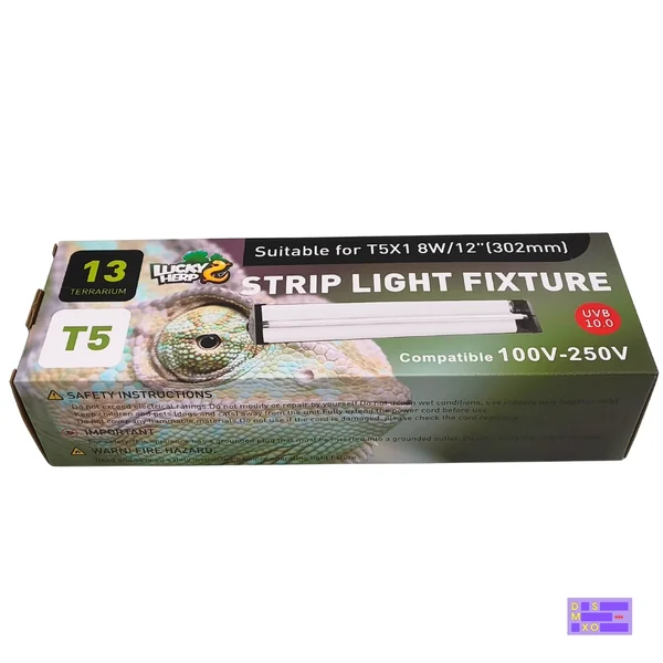 LUCKY HERP T5 UVB 10.0 8W 30cm (ชุดรางไฟ+หลอดไฟ) ชุดหลอดไฟ T5 UVB สำหรับสัตว์เลื้อยคลาน สัตว์ที่ต้องตากแดด image 2 LUCKY HERP T5 UVB 10.0 8W 30cm (ชุดรางไฟ+หลอดไฟ) ชุดหลอดไฟ T5 UVB สำหรับสัตว์เลื้อยคลาน สัตว์ที่ต้องตากแดด image 2