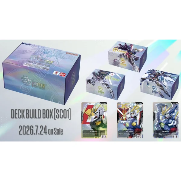 [Pre Order 25/07/2569] Bandai Gundam Card Game Deck Build Set Freedom Ascension SC01 (การ์ด) image 9