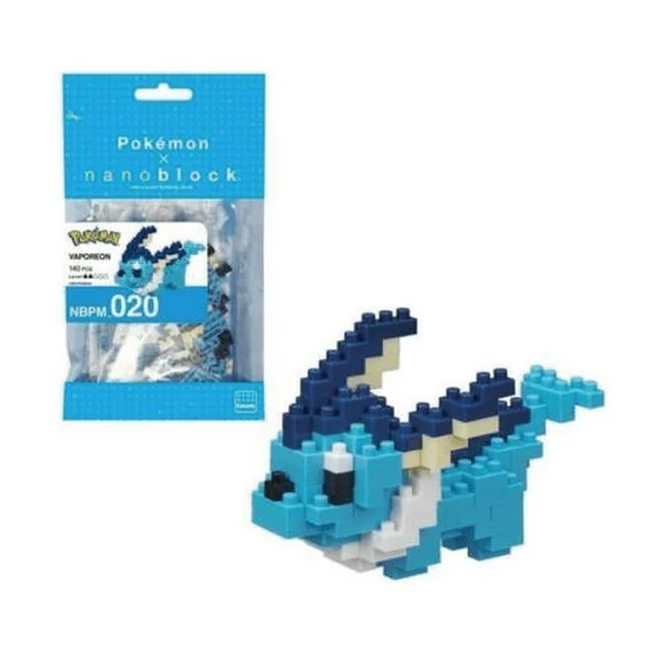 Kawada nanoblock NBPM_020 Showers (Vaporeon) 4972825204337 (นาโนบล็อค) image 3 Kawada nanoblock NBPM_020 Showers (Vaporeon) 4972825204337 (นาโนบล็อค) image 3