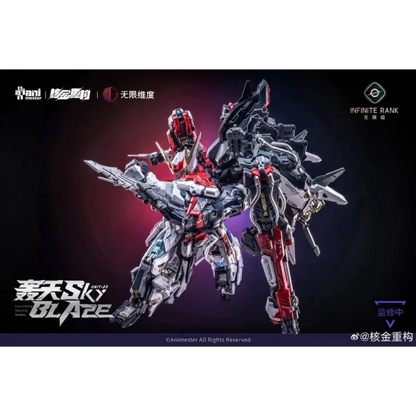 (Pre Order Q4/2569) Animester x Infinite Dimension 1/72 Unit 3 Mecha Sky Blaze (Plastic Model) image 5 (Pre Order Q4/2569) Animester x Infinite Dimension 1/72 Unit 3 Mecha Sky Blaze (Plastic Model) image 5