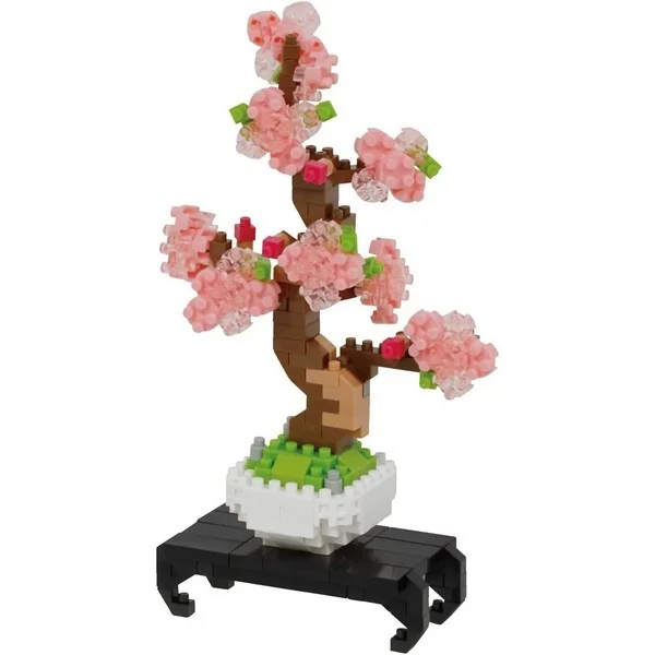 Kawada nanoblock NBH_225 Bonsai Sakura 4972825221730 (นาโนบล็อค) image 2