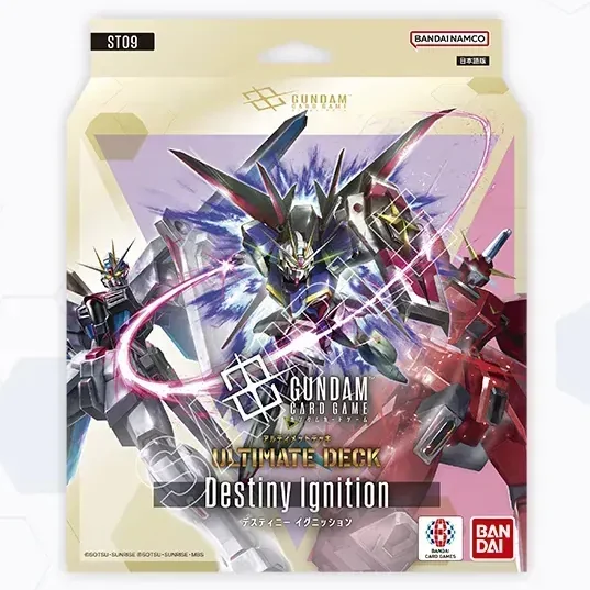 Bandai Gundam Card Game Starter Ultimate Deck ST09 Destiny Ignition 4582769982071 (การ์ด) image 1 Bandai Gundam Card Game Starter Ultimate Deck ST09 Destiny Ignition 4582769982071 (การ์ด) image 1