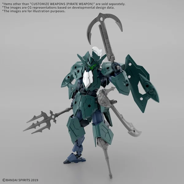 (Pre Order 09/2569) Bandai Customize Weapons (Pirate Weapon) 4573102742940 (Plastic Model) image 2