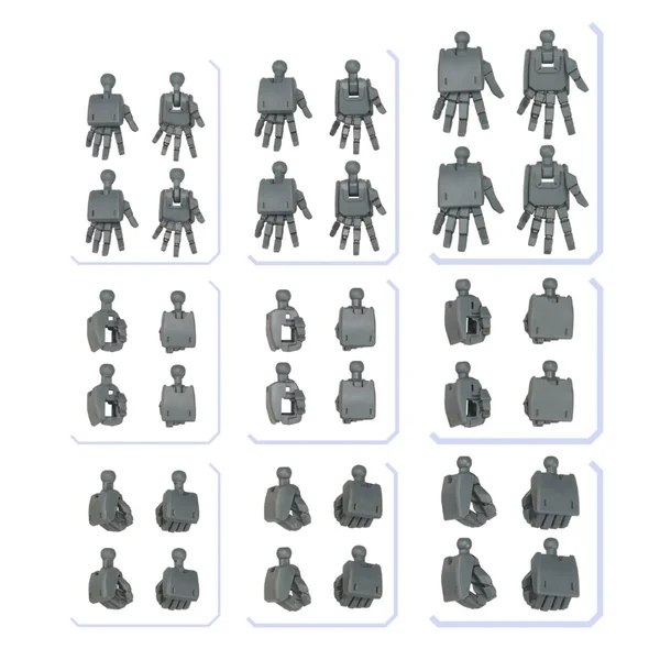 Bandai Option Parts Set Gunpla 03 (Build Hands Edge) 4573102667076 (Plastic Model) image 2 Bandai Option Parts Set Gunpla 03 (Build Hands Edge) 4573102667076 (Plastic Model) image 2