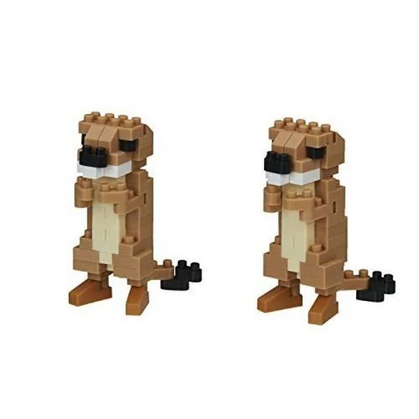 Kawada nanoblock NBC_309 Prairie Dogs 4972825216712 (นาโนบล็อค) image 2 Kawada nanoblock NBC_309 Prairie Dogs 4972825216712 (นาโนบล็อค) image 2