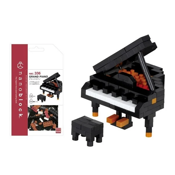 Kawada nanoblock NBC_336 Grand Piano 4972825220375 (นาโนบล็อค) image 3 Kawada nanoblock NBC_336 Grand Piano 4972825220375 (นาโนบล็อค) image 3