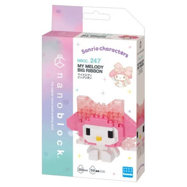 Kawada nanoblock Sanrio NBCC_247 My Melody Big Ribbon 4972825234266 (นาโนบล็อค) image 1 Kawada nanoblock Sanrio NBCC_247 My Melody Big Ribbon 4972825234266 (นาโนบล็อค) image 1