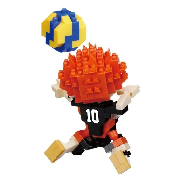 Kawada nanoblock Haikyuu!! NBCC_257 Hinata Shoyo 4972825234570 (นาโนบล็อค) image 3