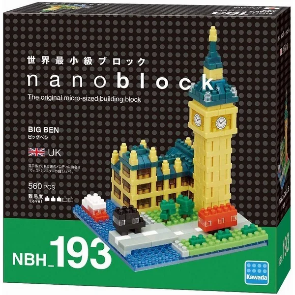 Kawada nanoblock NBH_193 Big Ben 4972825215470 (นาโนบล็อค) image 1 Kawada nanoblock NBH_193 Big Ben 4972825215470 (นาโนบล็อค) image 1