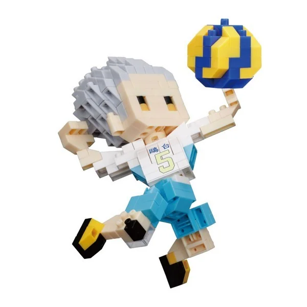 Kawada nanoblock Haikyuu!! NBCC_262 Hoshiumi Korai 4972825234624 (นาโนบล็อค) image 2 Kawada nanoblock Haikyuu!! NBCC_262 Hoshiumi Korai 4972825234624 (นาโนบล็อค) image 2