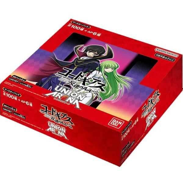 Bandai Union Arena Booster Box UA01BT Code Geass Lelouch Of The Rebellion แบบกล่อง (20 ซอง) 4549660928812 (การ์ด) image 1 Bandai Union Arena Booster Box UA01BT Code Geass Lelouch Of The Rebellion แบบกล่อง (20 ซอง) 4549660928812 (การ์ด) image 1