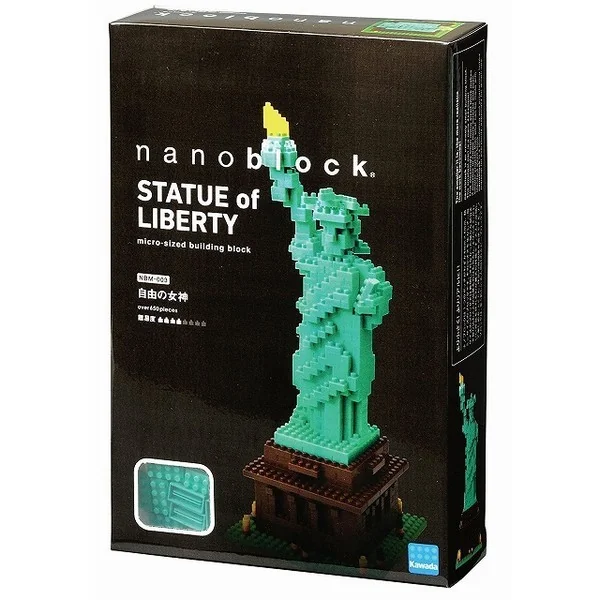 Kawada nanoblock NBM-003 Statue Of Liberty 4972825144954 (นาโนบล็อค) image 1 Kawada nanoblock NBM-003 Statue Of Liberty 4972825144954 (นาโนบล็อค) image 1
