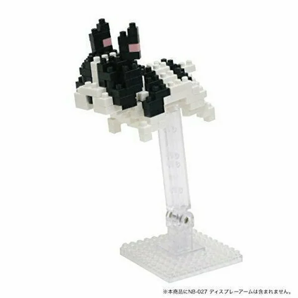 Kawada nanoblock NBC_197 French BullDog Pied 4972825202753 (นาโนบล็อค) image 3 Kawada nanoblock NBC_197 French BullDog Pied 4972825202753 (นาโนบล็อค) image 3