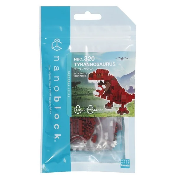 Kawada nanoblock NBC_320 Tyrannosaurus 4972825218563 (นาโนบล็อค) image 1 Kawada nanoblock NBC_320 Tyrannosaurus 4972825218563 (นาโนบล็อค) image 1