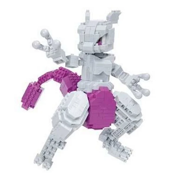 Kawada nanoblock Pokemon NBPM_101 Mewtwo Deluxe Edition 4972825226520 (นาโนบล็อค) image 2 Kawada nanoblock Pokemon NBPM_101 Mewtwo Deluxe Edition 4972825226520 (นาโนบล็อค) image 2