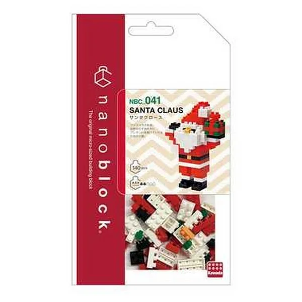 Kawada nanoblock NBC_041 Santa Claus 4972825141953 (นาโนบล็อค) image 1 Kawada nanoblock NBC_041 Santa Claus 4972825141953 (นาโนบล็อค) image 1