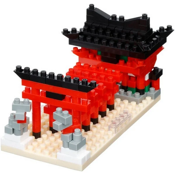 Kawada nanoblock NBC_397 Inari Shrine 4972825234365 (นาโนบล็อค) image 3