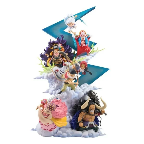 Banpresto WCF One Piece World Collectable Figure Premium Old and New Four Emperors 4573102714183 (Figure) image 1 Banpresto WCF One Piece World Collectable Figure Premium Old and New Four Emperors 4573102714183 (Figure) image 1
