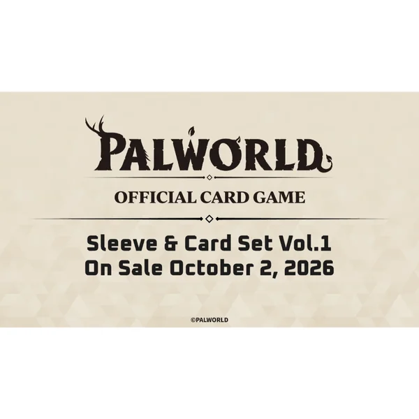 (Pre Order 02/10/2569) Bushiroad Palworld Card Game Sleeve & Card Set Vol.1 (การ์ด) image 4 (Pre Order 02/10/2569) Bushiroad Palworld Card Game Sleeve & Card Set Vol.1 (การ์ด) image 4