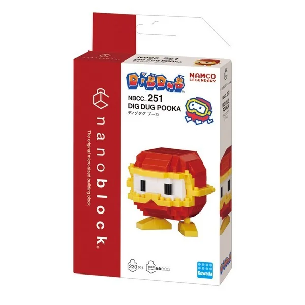 Kawada nanoblock NBCC_251 Dig Dug Pooka 4972825234426 (นาโนบล็อค) image 1 Kawada nanoblock NBCC_251 Dig Dug Pooka 4972825234426 (นาโนบล็อค) image 1