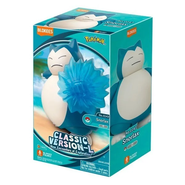Blokees Pokemon 74106 Pokemon Classic Edition CV-L Snorlax 810181531541 (Plastic Model) image 1 Blokees Pokemon 74106 Pokemon Classic Edition CV-L Snorlax 810181531541 (Plastic Model) image 1