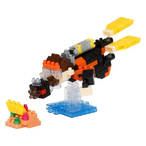 Kawada nanoblock NBC_410 Scuba Diving 4972825236321 (นาโนบล็อค) image 2 Kawada nanoblock NBC_410 Scuba Diving 4972825236321 (นาโนบล็อค) image 2