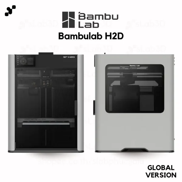Bambulab H2D เครื่องพิมพ์สามมิติ (3D Printer) | Global Version เครื่องประกันไทย image 2
