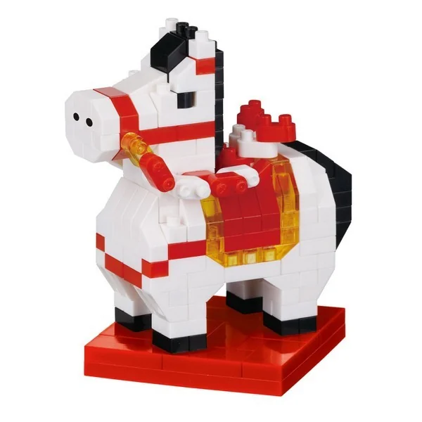 Kawada nanoblock NBC_396 Year Of The Horse 4972825234358 (นาโนบล็อค) image 2 Kawada nanoblock NBC_396 Year Of The Horse 4972825234358 (นาโนบล็อค) image 2