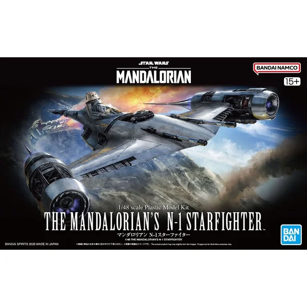 Bandai 1/48 The Mandalorian's N-1 Starfighter 4573102691668 (Plastic Model) image 1