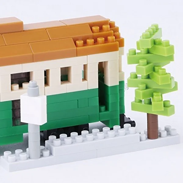 Kawada nanoblock NBH_102 Melbourne Tram 4972825201572 (นาโนบล็อค) image 3 Kawada nanoblock NBH_102 Melbourne Tram 4972825201572 (นาโนบล็อค) image 3