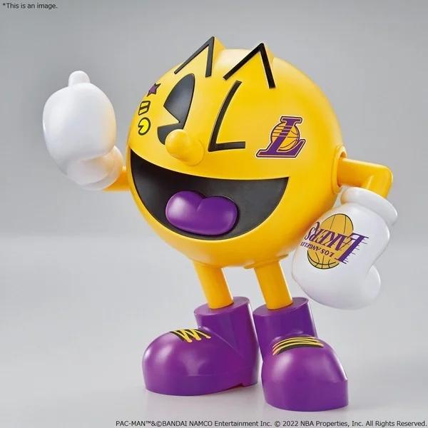 Bandai Entry Grade Pac-Man Los Angeles Lakers 4573102632197 (Plastic Model) image 2