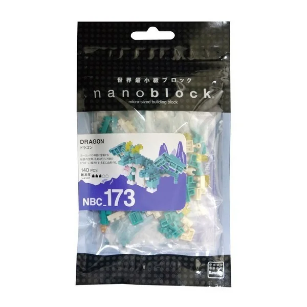 Kawada nanoblock NBC_173 Dragon 4972825201954 (นาโนบล็อค) image 1 Kawada nanoblock NBC_173 Dragon 4972825201954 (นาโนบล็อค) image 1