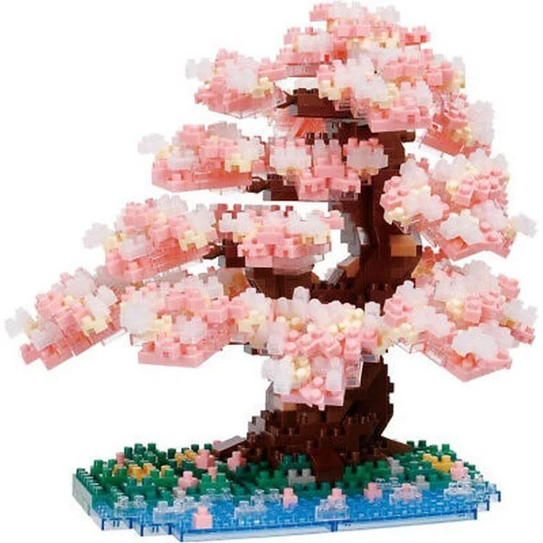 Kawada nanoblock NBM-048 Yoshino Cherry 4972825226599 (นาโนบล็อค) image 2 Kawada nanoblock NBM-048 Yoshino Cherry 4972825226599 (นาโนบล็อค) image 2